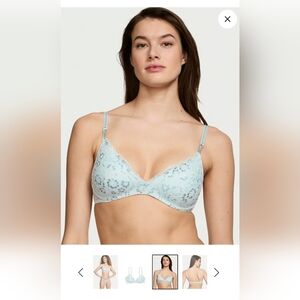 Victoria’s Secret Wireless Lace Push-Up Bra (NWOT)